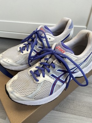 ASICS Gel-Oberon Laufschuhe Sneaker Gr. 38 weiß/blau(lila)