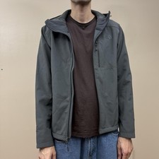 The North Face black and grey fleece lined jacket Size medium