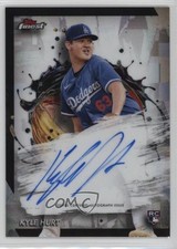 2024 Topps Finest Finest Auto Refractor Kyle Hurt #FA-KH Auto 16s2