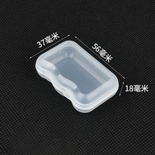 56 x 37 x 18mm Transparent Plastic Ear Plugs Box Clear Mini Storage box