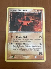 Team Magma's Rhyhorn 67/95 Pokemon - EX Team Magma vs Team Aqua MP on eBay