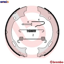 BRAKE SHOE SET PARKING BRAKE S 50 515 FOR DODGE MERCEDES-BENZ LANCIA 3.6L 6cyl