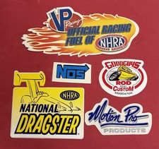 Nhra Drag Racing Sticker Lot 5 Stickers See Pictures