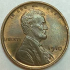 1910-P Lincoln Wheat Cent- AU  (Lot#19)