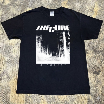 The Cure A Forest Band T-Shirt Retro Unisex T-Shirt Größe S-3XL