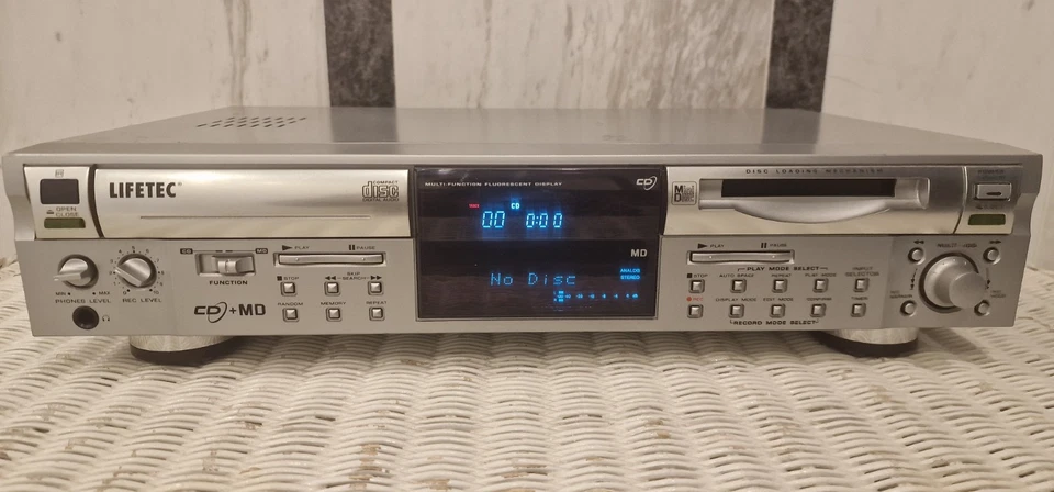 Lifetec LT8964 CD- und MD-Player mini disc - Bild 2 von 4