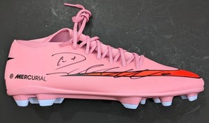 Cristiano Ronaldo Portugal, Al-Nassr Signed Autographed Soccer Cleat with COA