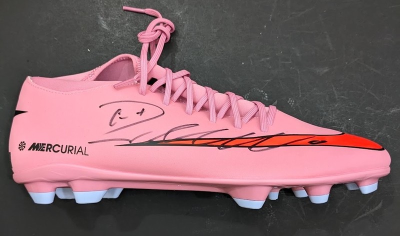Cristiano Ronaldo Portugal, Al-Nassr Signed Autographed Soccer Cleat with COA