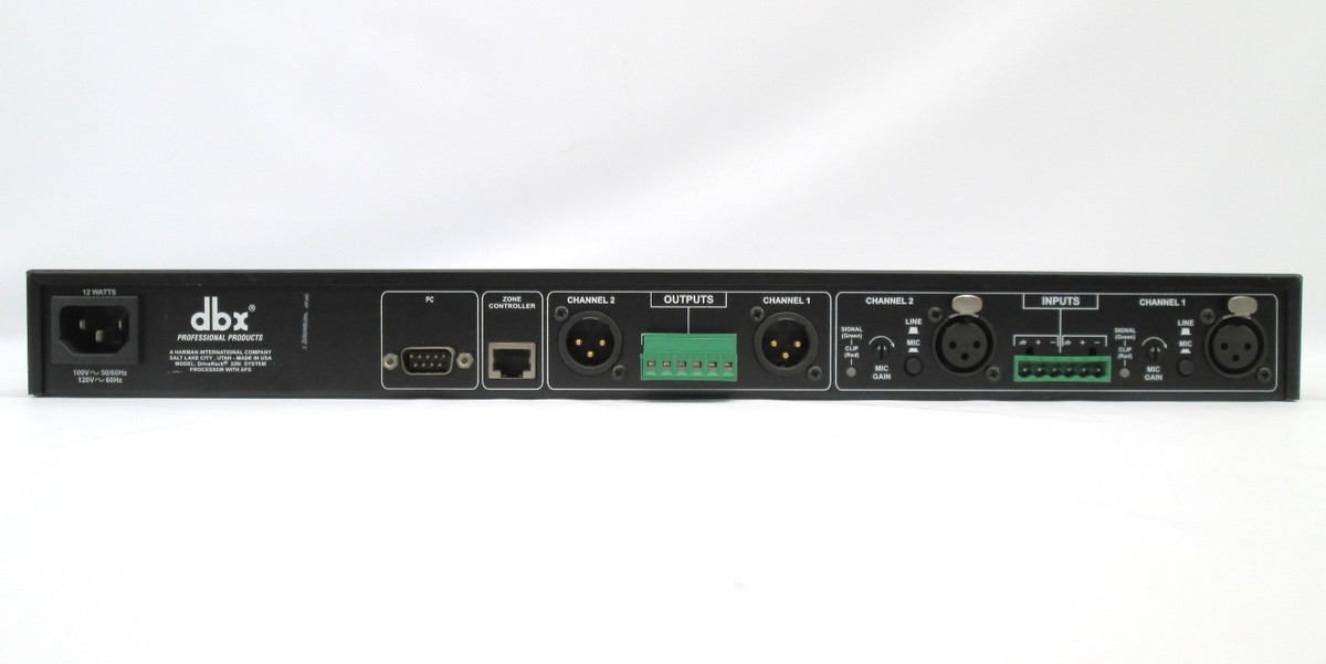 dbx DriveRack 220i System Processor with AFS Advanced Feedback