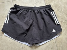 Adidas Women  s Black Active Athletic Shorts Size XL