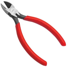 6-1/8 In. Long Rubber Grip Diagonal Cutting Pliers