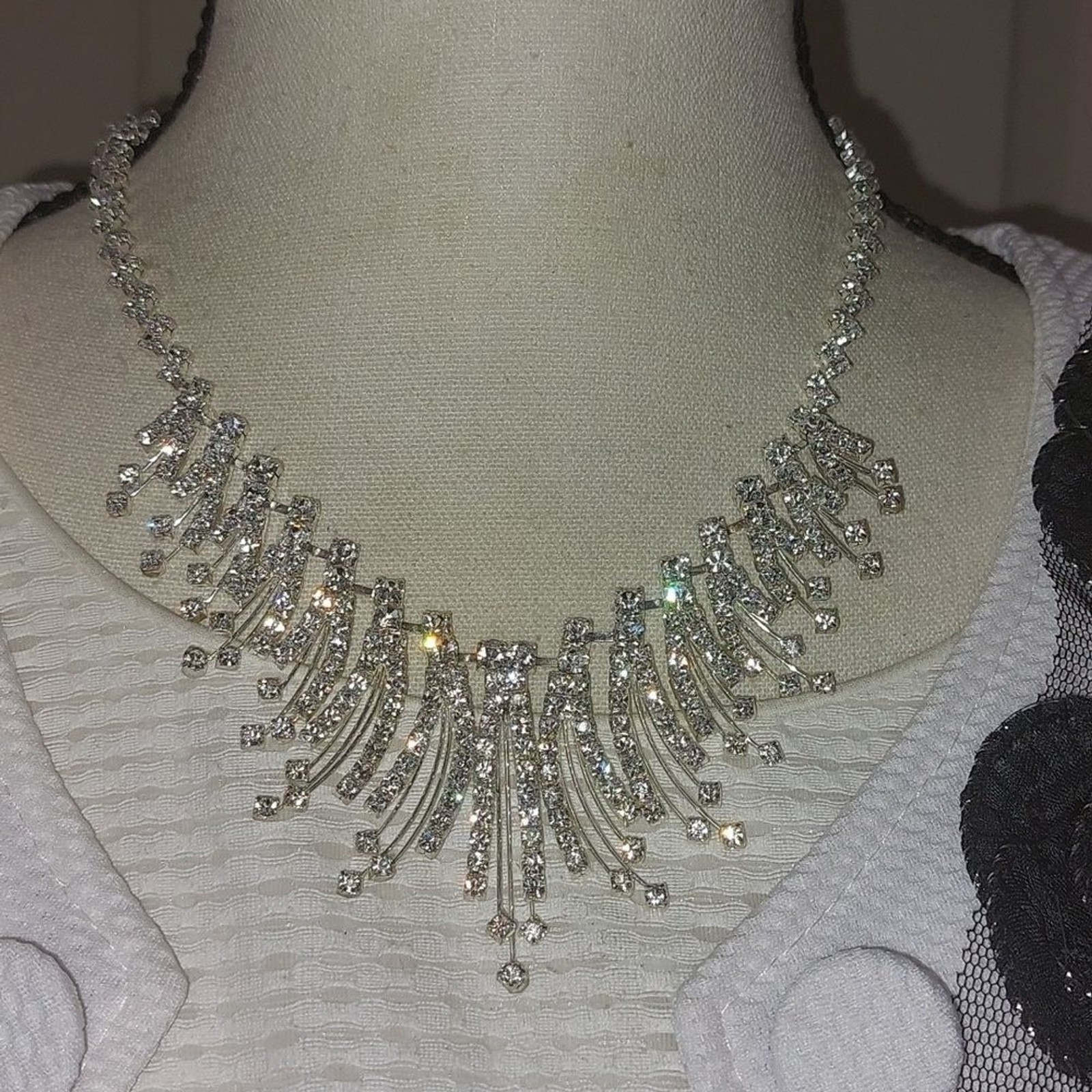 Christina's Collection Dramatic Icy Rhinestone Br… - image 2
