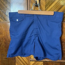 Sears Vintage Swimwear Trunks Navy Blue 36 50s 60s UNUSED NO STAINS shorts mens