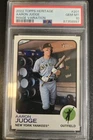 2022 Topps Heritage Image Variation #201 Aaron Judge New York Yankees PSA 10