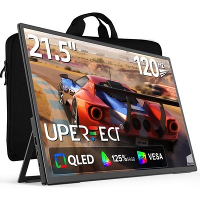 21,5 Zoll 120Hz Tragbarer Monitore 1080P FHD Spiel Bildschirm Freistehend VESA
