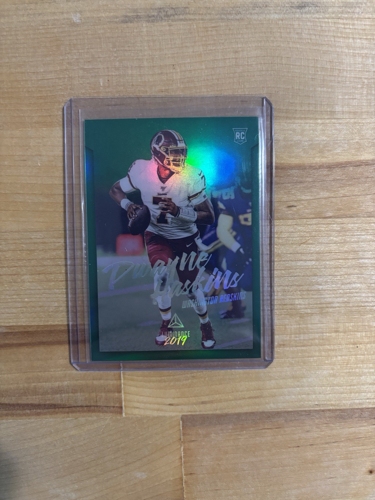 Dwayne Haskins Panini Chronicles Luminance #202 Green