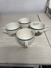 Spode Christmas Tree Coffee/Tea Cups Set Of 4 S3324