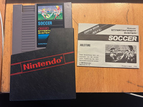 Soccer f&uuml;r Nintendo NES 1985 - Biengr&auml;ber Edition mit H&uuml;lle + Anleitung selten