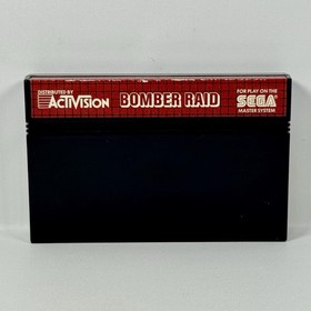 Bomber Raid (Sega Master, 1988) Case and Game Only! No Manual