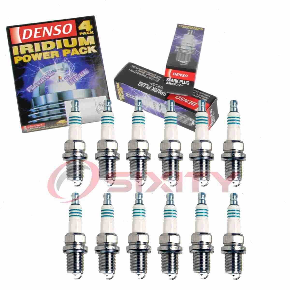 12 pc Denso Iridium Power Spark Plugs for 1995-1998 Porsche 911 3.6L H6 ej