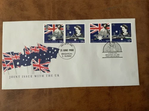 Australia 1988 #1022-1025 GB #1222-1225 Australia Bicentennial - 3 FDCs