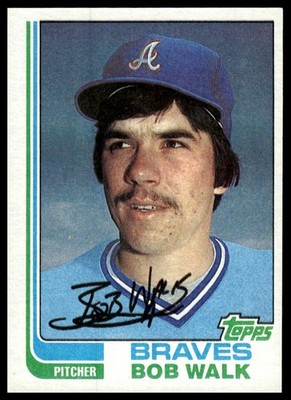 1982 Topps #296 Bob Walk
