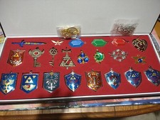 The Legend Of Zelda Necklace set Nintendo Oca...