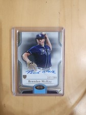 2020 Topps Tier One Break Out Auto  107/299 RC (Brendan McKay #BOA-BMC) Rays