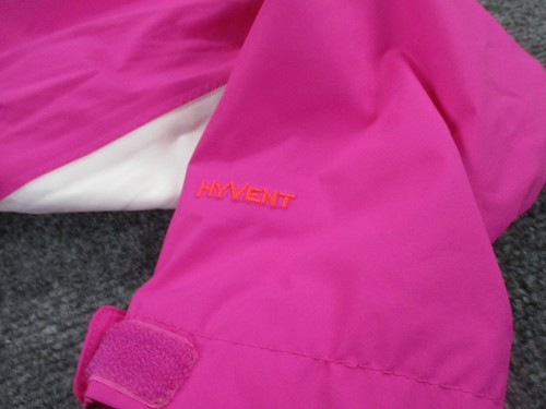North Face Jacket Girl XL 18 Pink Lined Hyvent Outdoors Hiking Rain Camping Coat - Picture 8 of 12