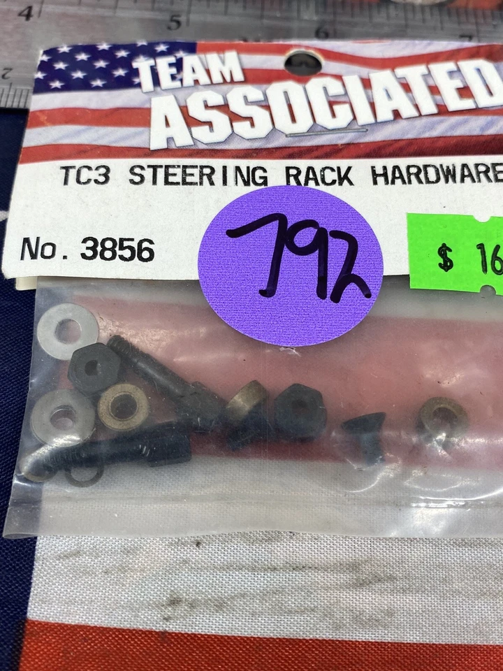 TEAM Associated Steering Rack Hardware for: TC3 NEW USA SHIPPED - Image 3 of 3
