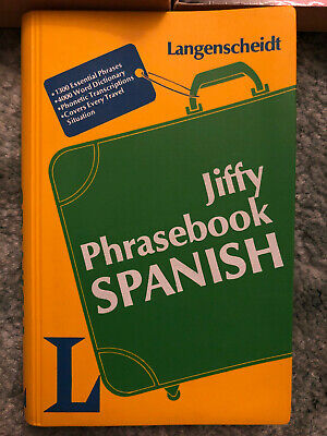 Spanish Books for English Speakers, lot of 3, Phrasebook, Dictionary &  Travelers