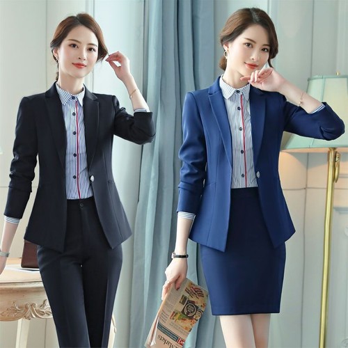 Womens Clothing Set 2024 High end 2 pics Suit Interview Temperament Work Clothes