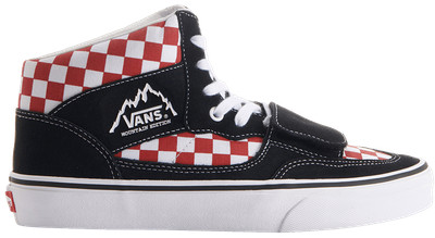 red checkered mens vans