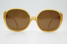 Vintage Sunglasses Playboy 4538 Brown Gold Oval
