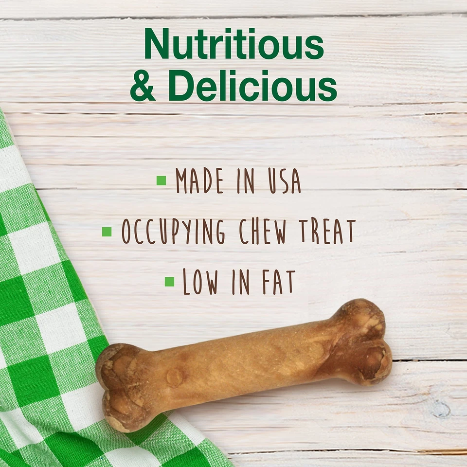 Golosinas comestibles saludables para tocino para perros 12 unidades hechas en EE. UU. golosinas masticables Foto 2 de 4