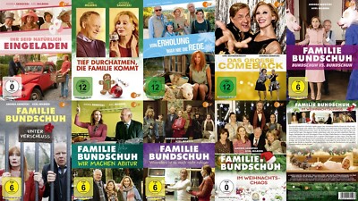 9 Filme FAMILIE BUNDSCHUH Axel Milberg vs. ANDREA SAWATZKI DVD Weihnachtschaos