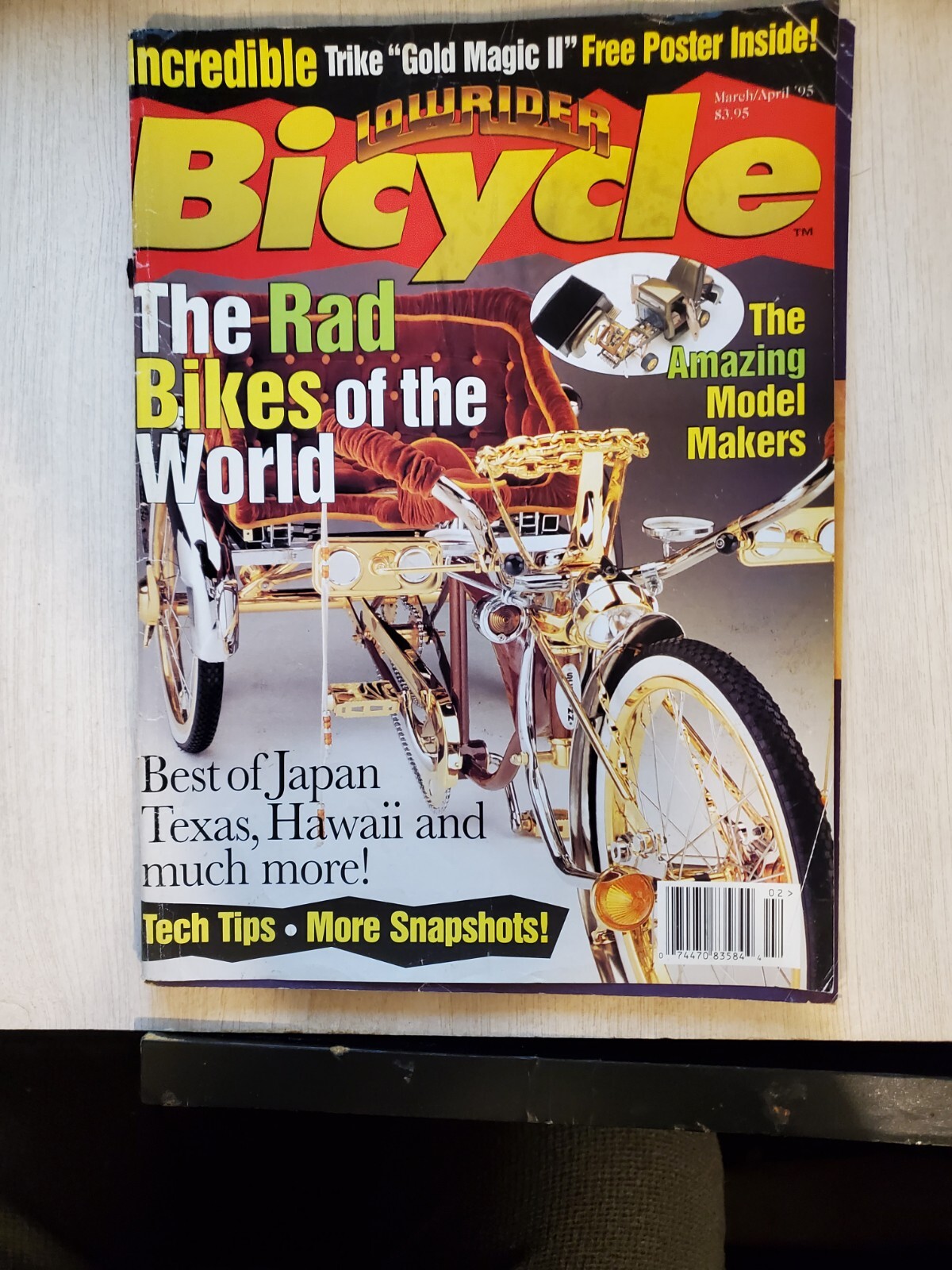 6 Lowrider Bicycle Magazines with  posters