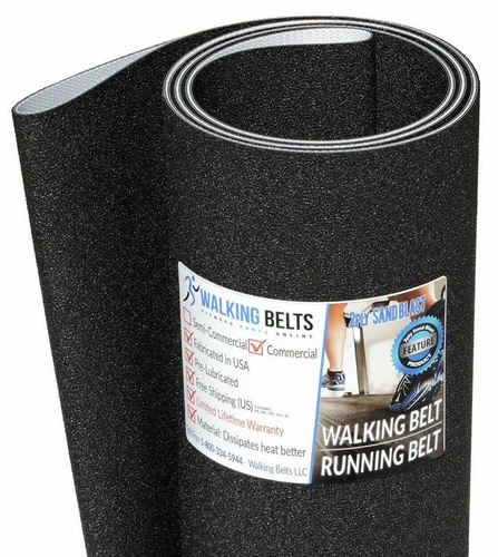 TechnoGym Run Excite 700 SN: D477UD Running Belt 2ply Sand Blast  1oz Lube