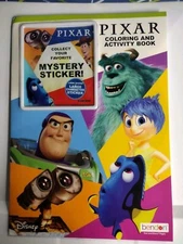 Disney Pixar Coloring & Activity Book w/ Mystery Sticker 2020 Bendon NEW