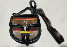Original Made Genuine Women's Leather Cow Hide Bag Carriel Paisa From Colombia