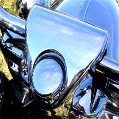 Black Aluminum Fork Lock Cover For Harley Road King (1994-Up) & Police Models - Easy Install, OEM Replacement