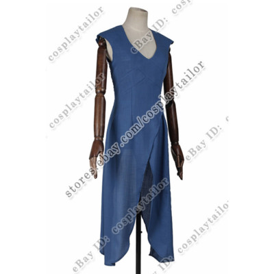 princess polly baby blue dress Game of Thrones: 10 Hidden Details About Daenerys Targaryen's Costume You  Didn't Notice main image 0
