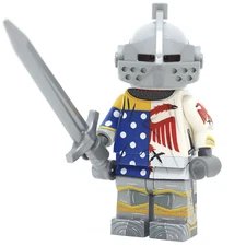 United Bricks Jean II Le Maingre Custom  Military Castle History Minifigure