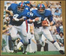 1974 Doug Kotar John Hicks Rookie Magazine Photo Clipping 5x5 New York Giants RC