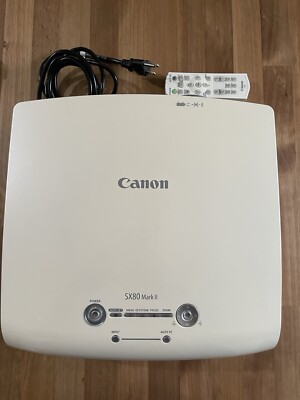 Canon SX80 Mark II Projector