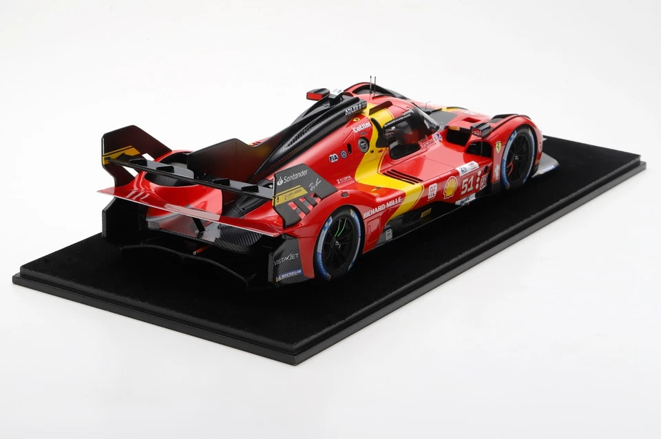 Ferrari 499P #51 Winner 2023 Le Mans 24H in 1:12 scale by Looksmart - Image 3 of 3
