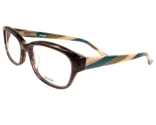 Kensie Yass Eyeglass *Frames Only* Turquoise Multicolor Plastic‎ Womens Tortoise Kensie Yass Eyeglass *Frames Only* Turquoise Multicolor  main image 3
