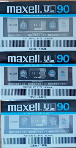 Lot de 3 cassettes Audio TDK D90 - neuf blister