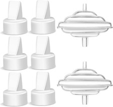 Replacement Duckbill Valves and Backflow Protector for Spectra, Compatible Pump