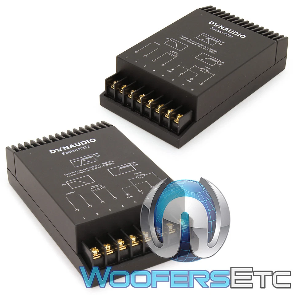 DYNAUDIO ESOTAN 232 6.5" COMPONENT SPEAKERS TWEETERS CROSSOVERS CAR AUDIO NEW - Image 4 of 4